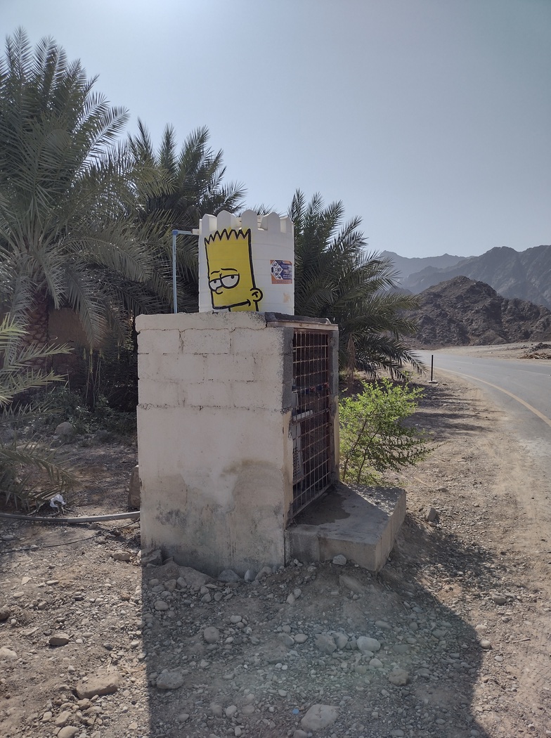 Wasserspender im Oman