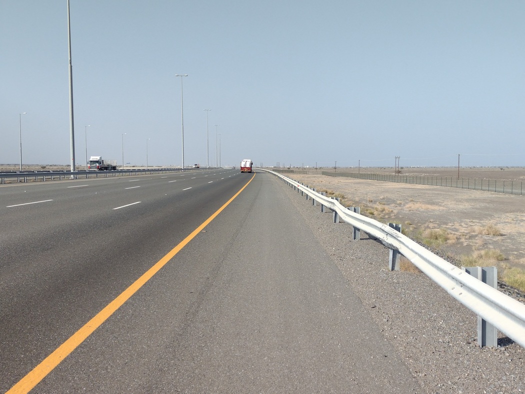 Autobahn im Oman