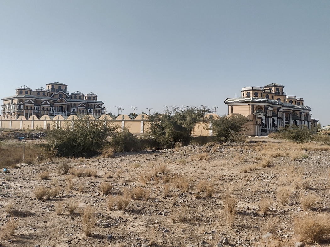 Protzige Villa im Oman