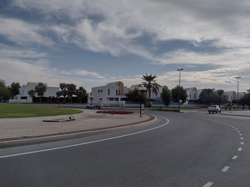 Kreisverkehr in Al Dhannah