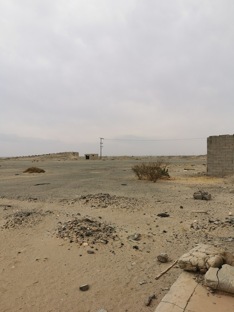 Verlassene Schutthalde