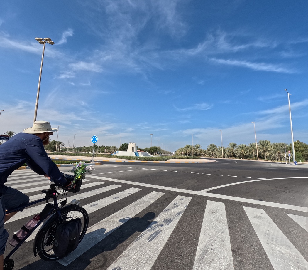 Kreisverkehr in Al Mirfa