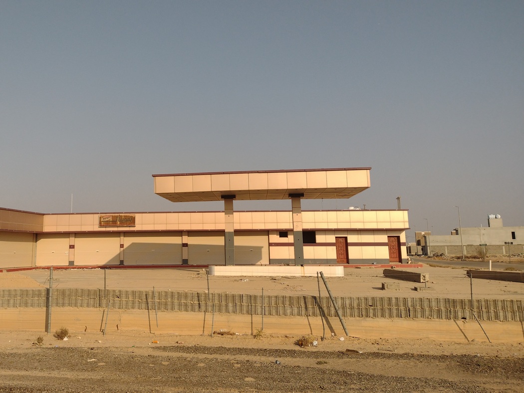 Verlassene Tankstelle