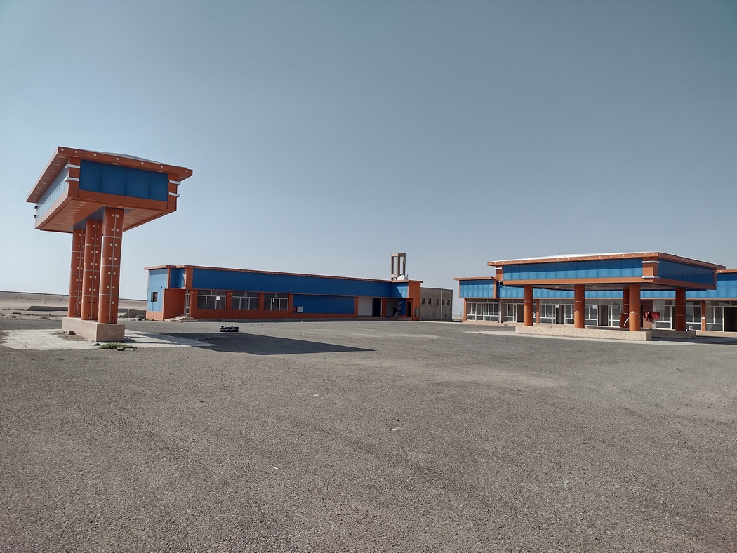 Verlassene Tankstelle