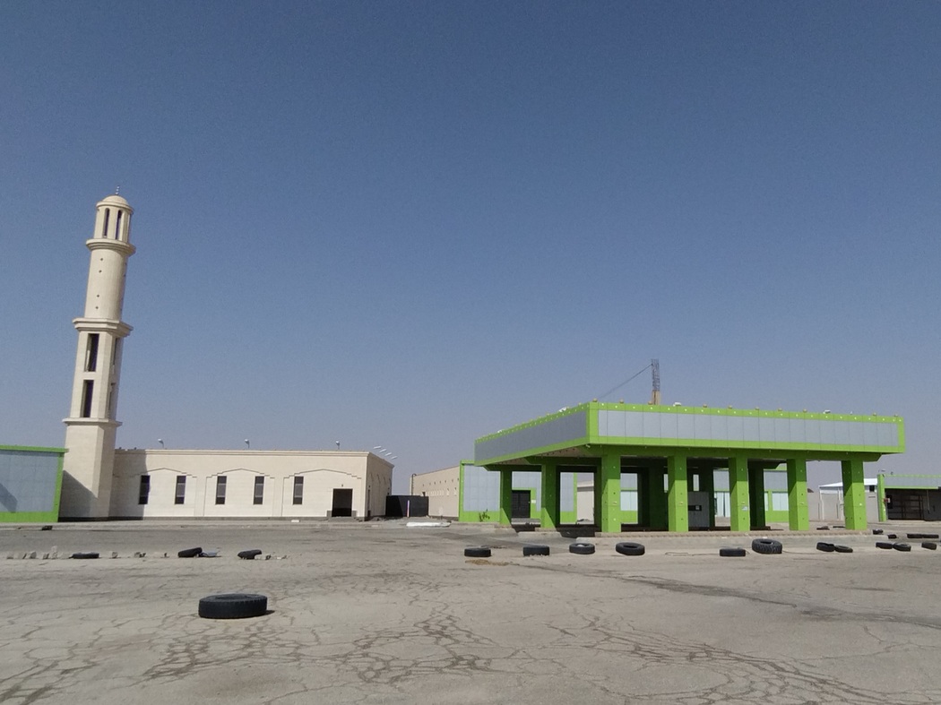 Verlassene Tankstelle