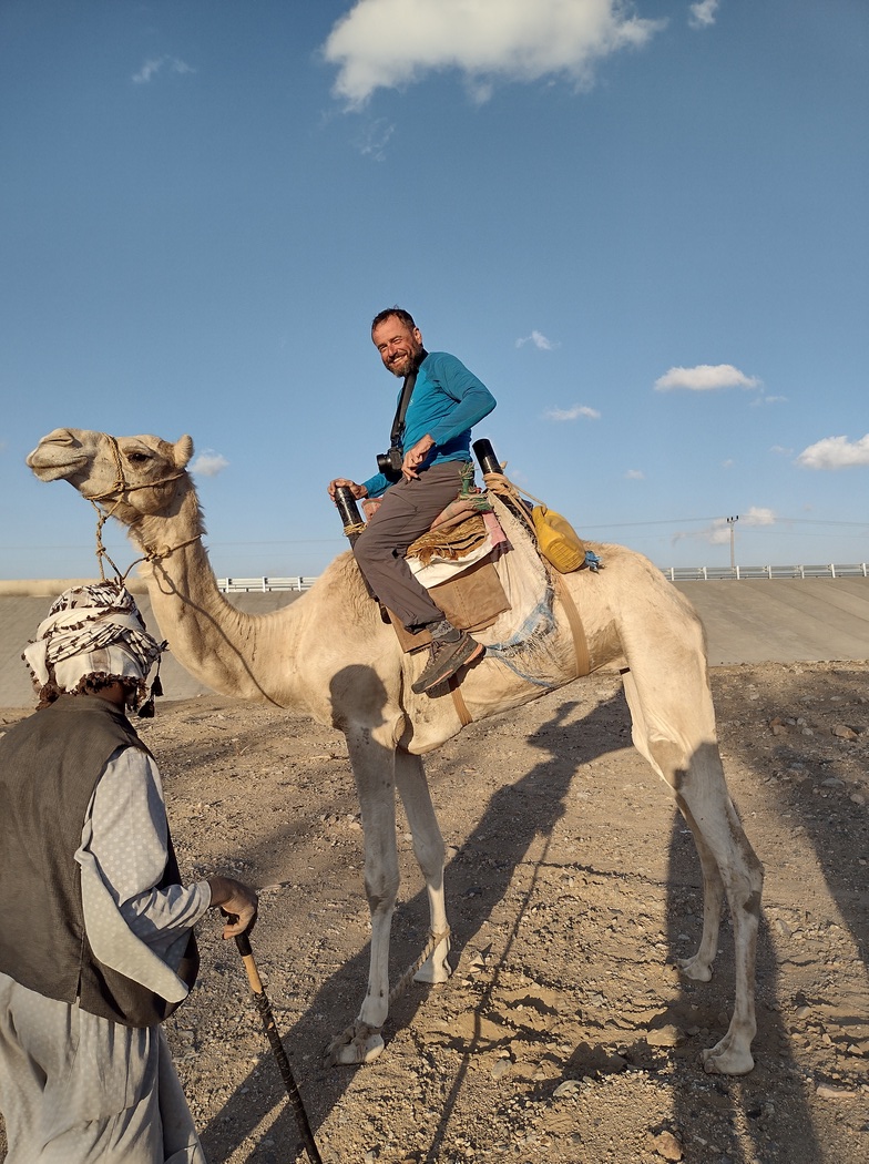 Matthias auf Kamel