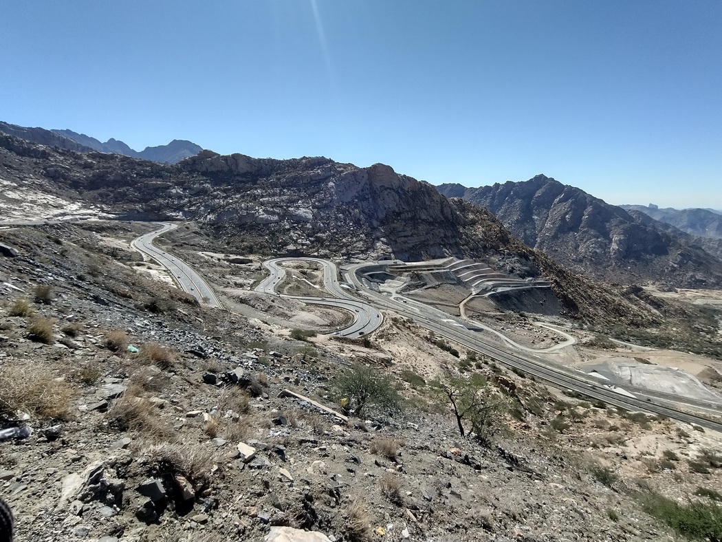 Straße Richtung Mekka