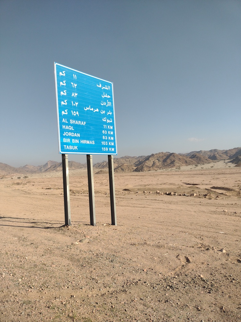 Straßenschild mit Entfernungsangaben