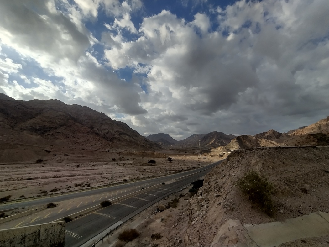 Highway in Jordanien