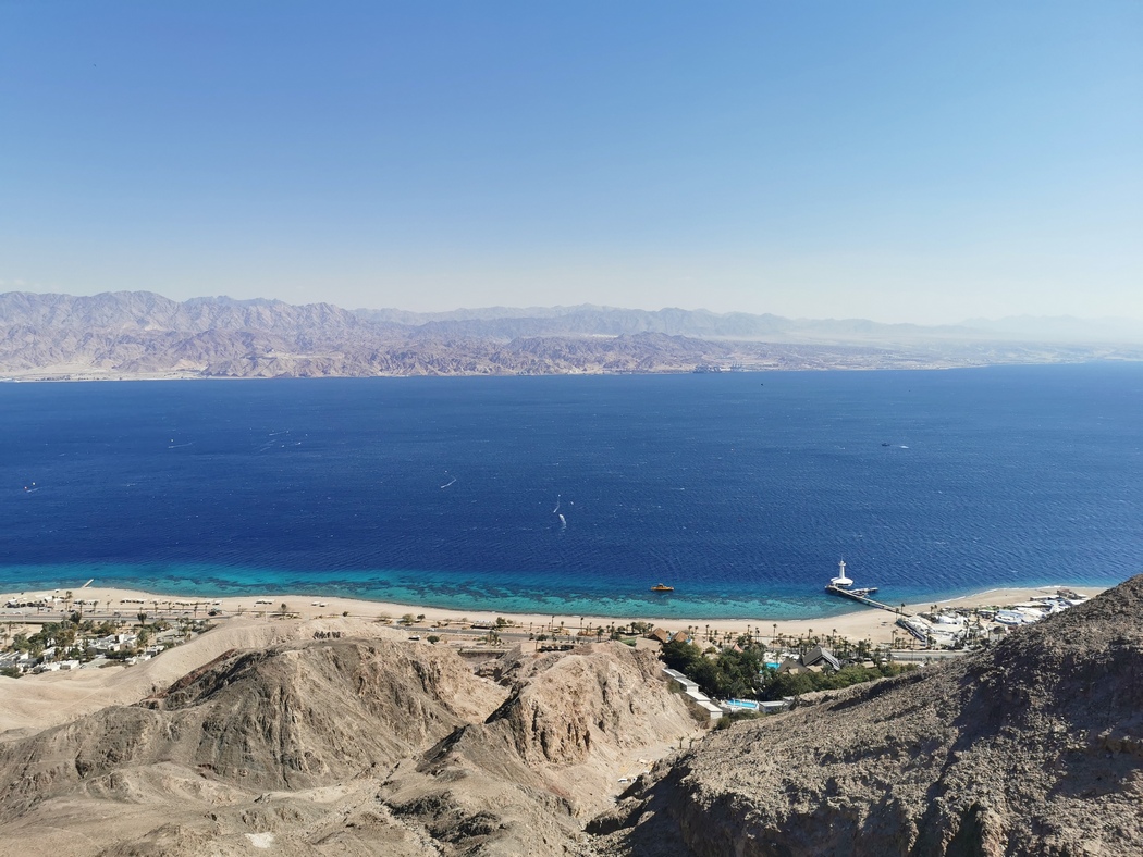 Ausblick auf Golf von Aqaba